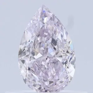 0.5 Carat Pear Light Pink VS1 Natural Diamond