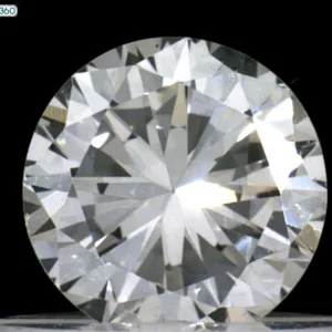 0.46 Carat Round H VS1 Natural Diamond
