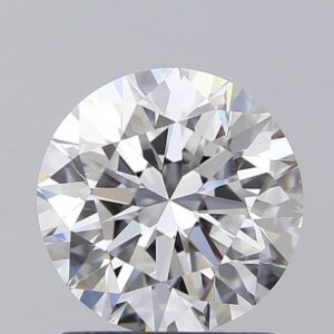 1.5 Carat Round D VVS2 Natural Diamond