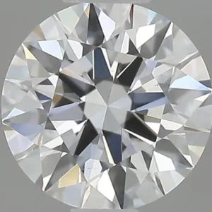 0.42 Carat Round D VS2 Natural Diamond
