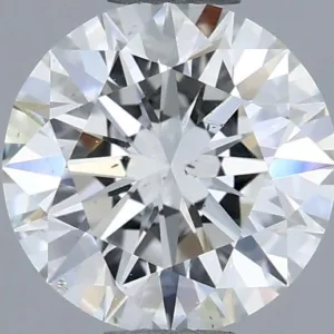 0.72 Carat Round H SI1 Natural Diamond