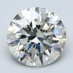 2.11 Carat Round K SI1 Natural Diamond