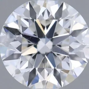 0.46 Carat Round H VS1 Natural Diamond
