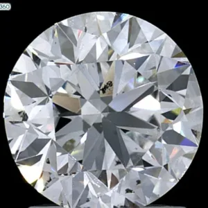 1.76 Carat D SI1 ROUND Diamond