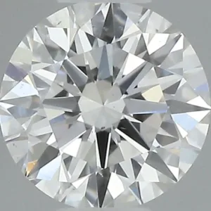 0.37 Carat Round H SI1 Natural Diamond