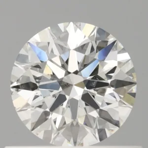 0.6 Carat Round H SI2 Natural Diamond