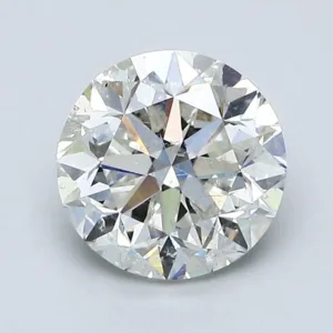 1.5 Carat Round I SI2 Natural Diamond