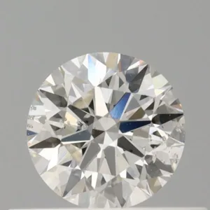 0.4 Carat Round H SI2 Natural Diamond