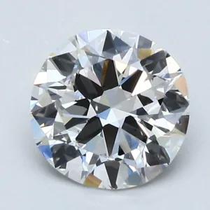 1.51 Carat Round F VS2 Natural Diamond