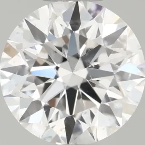 0.6 Carat Round F SI2 Natural Diamond