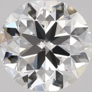 0.9 Carat Round D VVS2 Natural Diamond