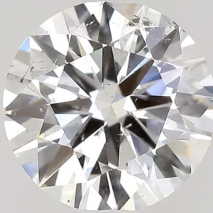 0.5 Carat Round D SI1 Natural Diamond