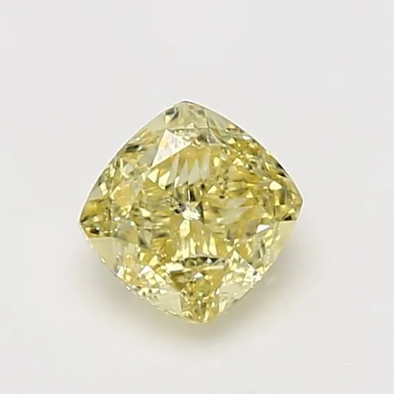 1.02 Carat Fancy Yellow SI2 CUSHION BRILLIANT Diamond