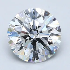 2 Carat Round D SI2 Natural Diamond
