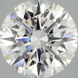 5.04 Carat Round E VVS2 Lab Diamond
