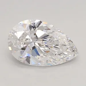 1.31 Carat D VVS2 PEAR Lab Diamond
