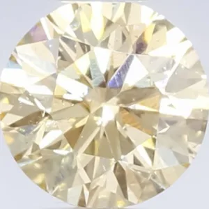 0.51 Carat Round Fancy Brown Natural Diamond