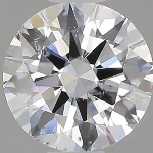 0.37 Carat Round E SI2 Natural Diamond