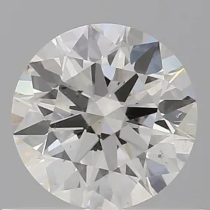 0.58 Carat Round H SI1 Natural Diamond
