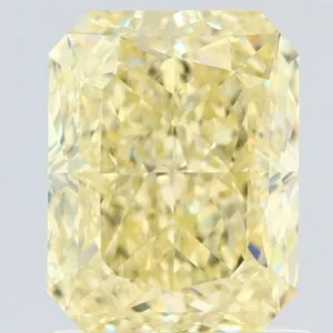 1.4 Carat Radiant Fancy Yellow VS1 Natural Diamond