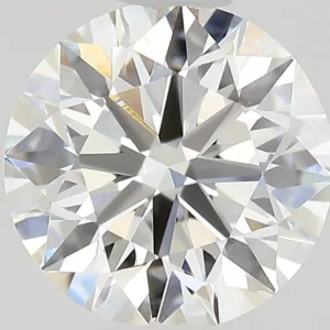 0.52 Carat Round H VVS1 Natural Diamond