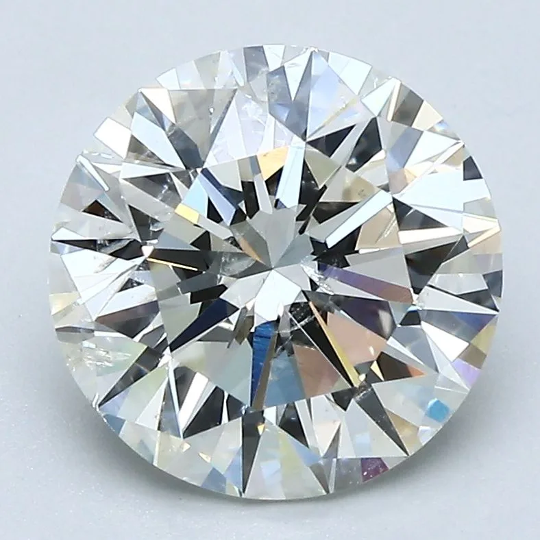 3.04 Carat J SI2 ROUND Diamond
