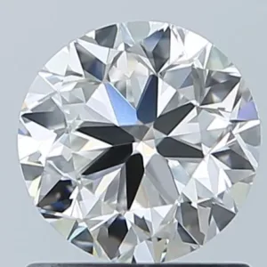 0.91 Carat Round F VVS1 Natural Diamond