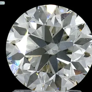 2.01 Carat Round K SI1 Natural Diamond