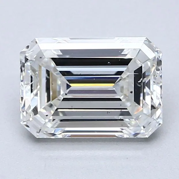 2.01 Carat G SI2 EMERALD Diamond