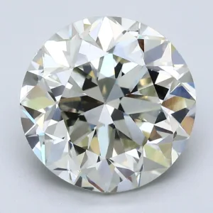 6.04 Carat Round M VS1 Natural Diamond
