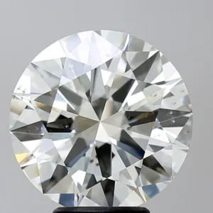 5.02 Carat Round K SI2 Natural Diamond