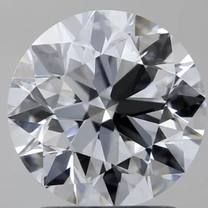 1.8 Carat Round D SI1 Natural Diamond