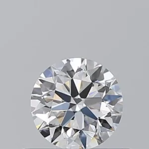 0.5 Carat Round D VVS2 Natural Diamond