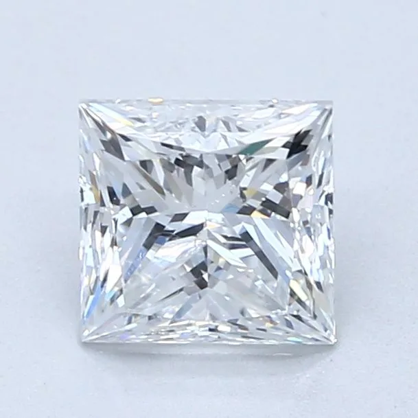 1.71 Carat D SI2 PRINCESS Diamond