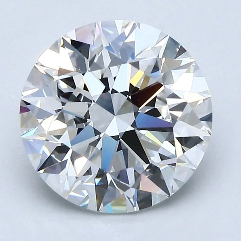 2.56 Carat E VVS1 ROUND Diamond