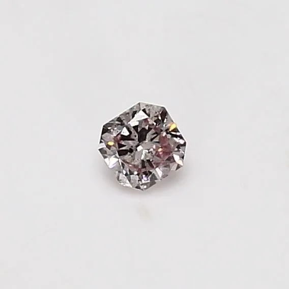 0.15 Carat Radiant Fancy Pink I1 Natural Diamond
