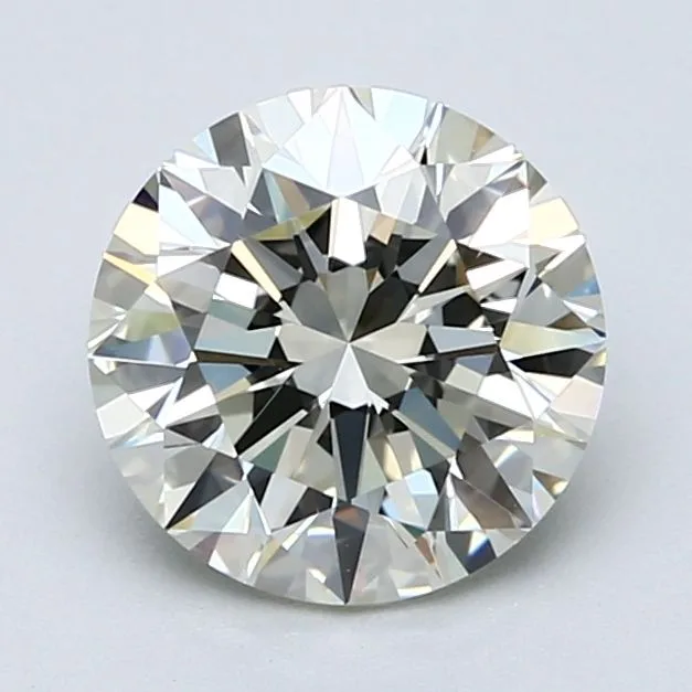 2.17 Carat Round M IF Natural Diamond
