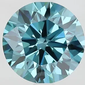 1.86 Carat Fancy Vivid Blue VVS2 ROUND Lab Diamond