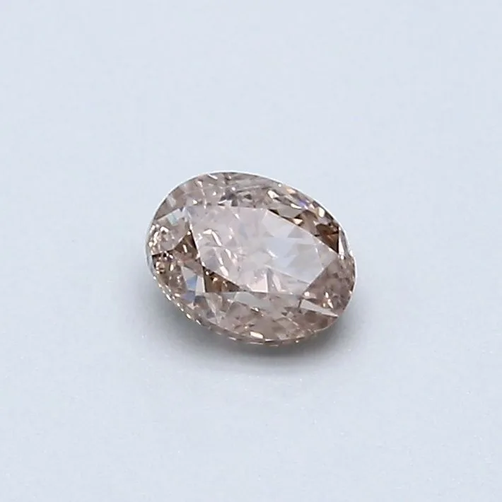 0.26 Carat Oval Fancy Brown VS2 Natural Diamond