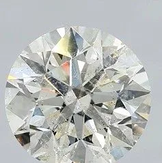 2 Carat Round H SI2 Natural Diamond