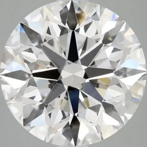 5.09 Carat Round E VVS2 Lab Diamond