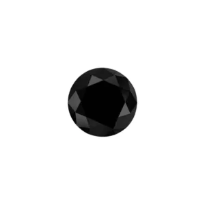 0.25 Carat Fancy Black VVS2 ROUND Diamond