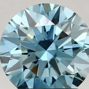 1.45 Carat Fancy Vivid Blue VS1 ROUND Lab Diamond