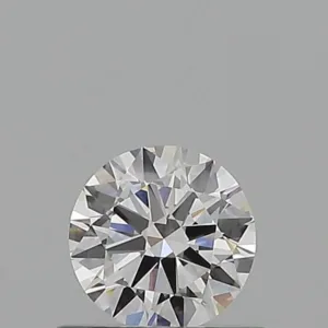 0.5 Carat Round D VVS2 Natural Diamond
