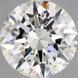 1 Carat Round J SI1 Natural Diamond