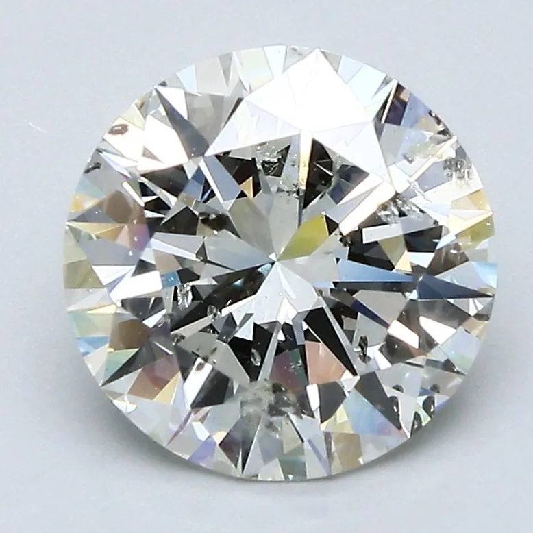 2.5 Carat J I1 ROUND Diamond