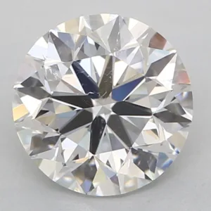 0.9 Carat Round E SI1 Natural Diamond