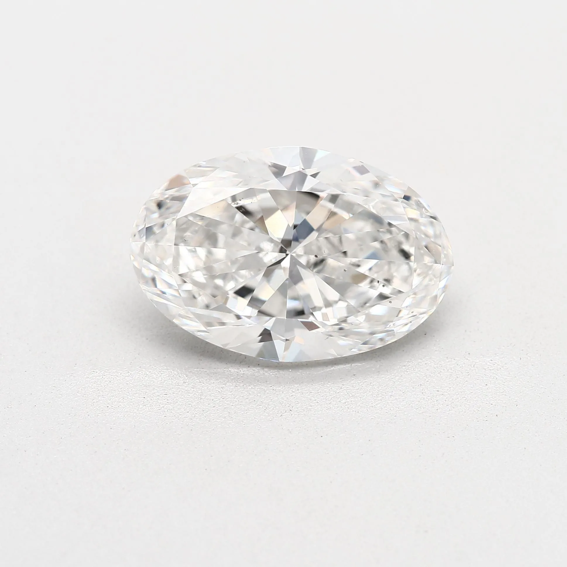 3.61 Carat H SI1 OVAL Diamond