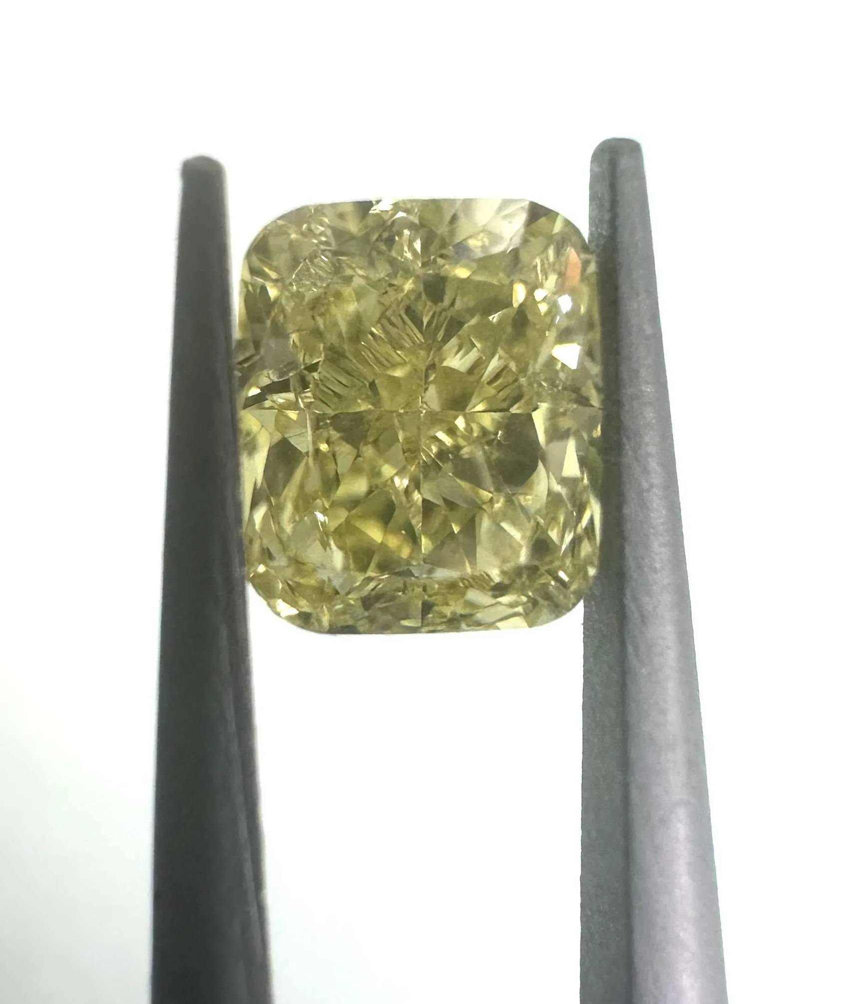 0.61 Carat Cushion Brilliant Fancy Intense Yellow VS1 Natural Diamond 1 0.61 Carat Cushion Brilliant Fancy Intense Yellow VS1 Natural Diamond