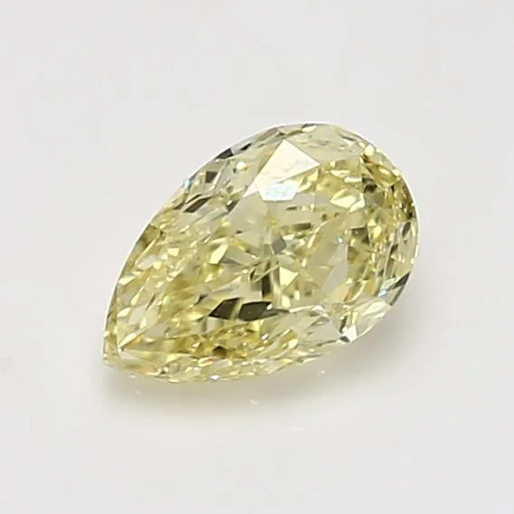 1.01 Carat Fancy Light Yellow VVS2 PEAR Diamond